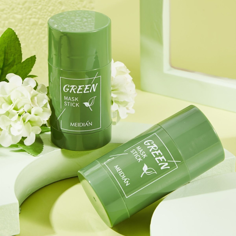 Mascarilla Verde - Crema para eliminar puntos negros y mascarilla de limpieza facial