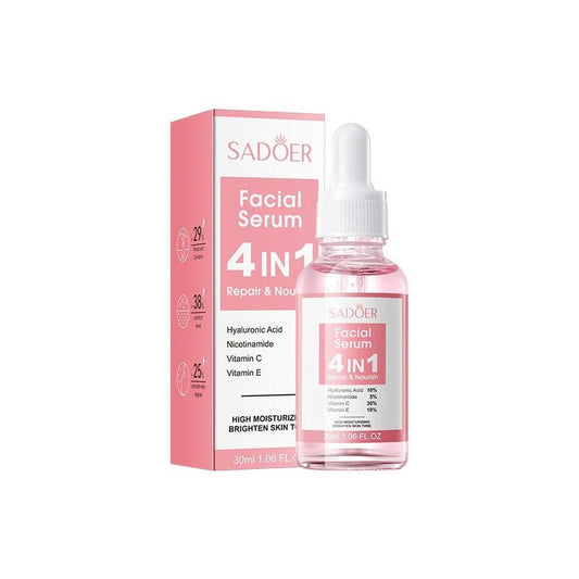 Sérum Facial SADOER 4 en 1 – Glow & Repair 30ml