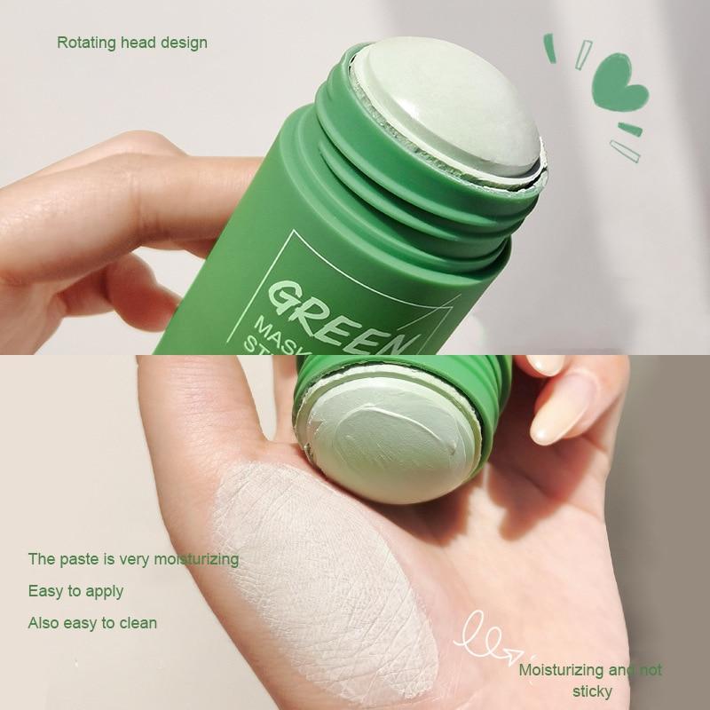 Mascarilla Verde - Crema para eliminar puntos negros y mascarilla de limpieza facial