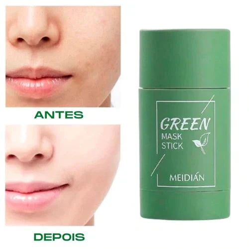 Mascarilla Verde - Crema para eliminar puntos negros y mascarilla de limpieza facial
